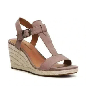 NEW Lucky Brand Millinda Espadrille Wedge Sandals Size 10